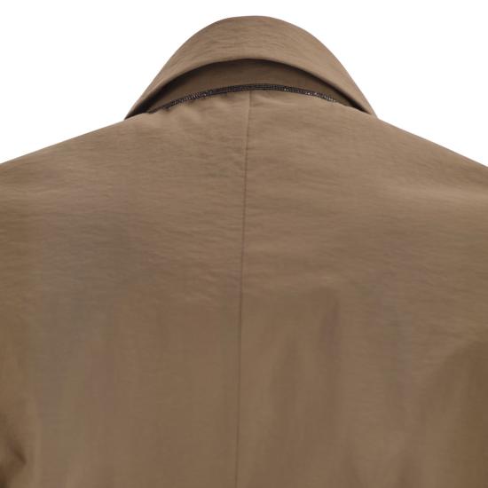 26SS 브루넬로 쿠치넬리 모닐리 테크노 코튼 포플린 벨트 베스트 M0F797758 CAMEL - BRUNELLO CUCINELLI