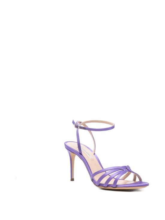26SS 카사데이 샌들 1L420B0801 SATIN4805 Purple - CASADEI