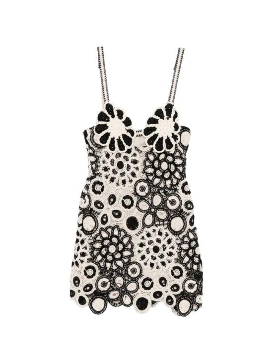 26SS 팻보 숏 원피스 VEC32568BLACKWHITE White Black