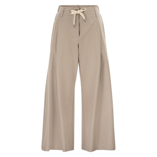 26SS 브루넬로 쿠치넬리 스트레이트 팬츠 ML946EL199 BEIGE