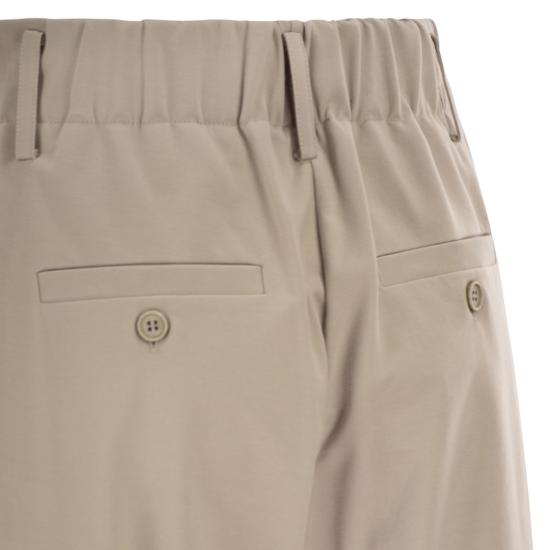 26SS 브루넬로 쿠치넬리 스트레이트 팬츠 ML946EL199 BEIGE - BRUNELLO CUCINELLI