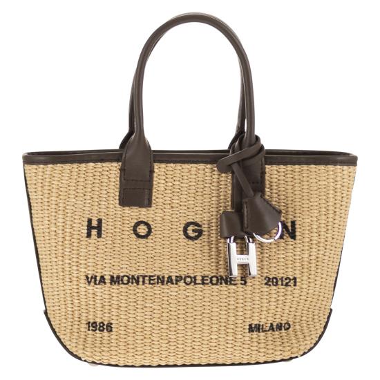 26SS 호간 토트백 KBW01TA5100UYI BROWN BEIGE