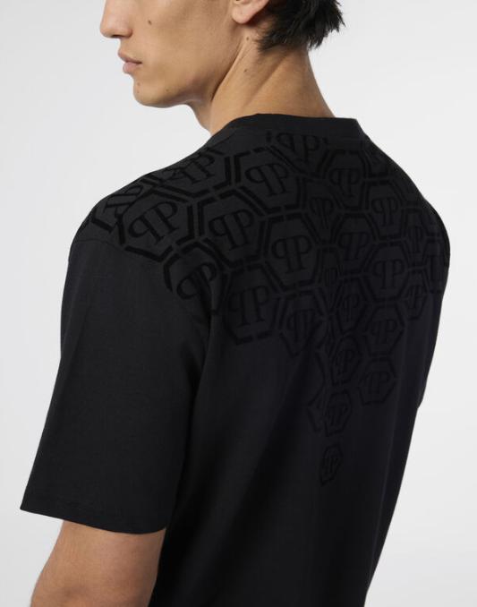 26SS 필립 플레인 반팔 티셔츠 MTK8682 PJY002N Black - PHILIPP PLEIN