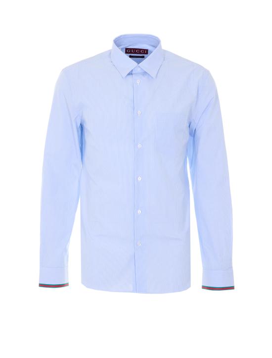 26SS 구찌 긴팔 셔츠 852707 ZAS5W4305 Blue