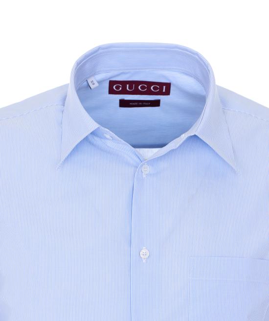 26SS 구찌 긴팔 셔츠 852707 ZAS5W4305 Blue - GUCCI