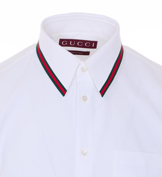 26SS 구찌 긴팔 셔츠 814560 Z7AVS9000 White - GUCCI