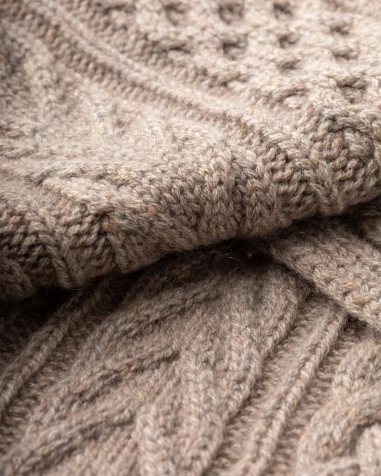 25FW 존스톤스오브엘진 머플러/스카프 HAC03406 ASH Beige - JOHNSTONS OF ELGIN