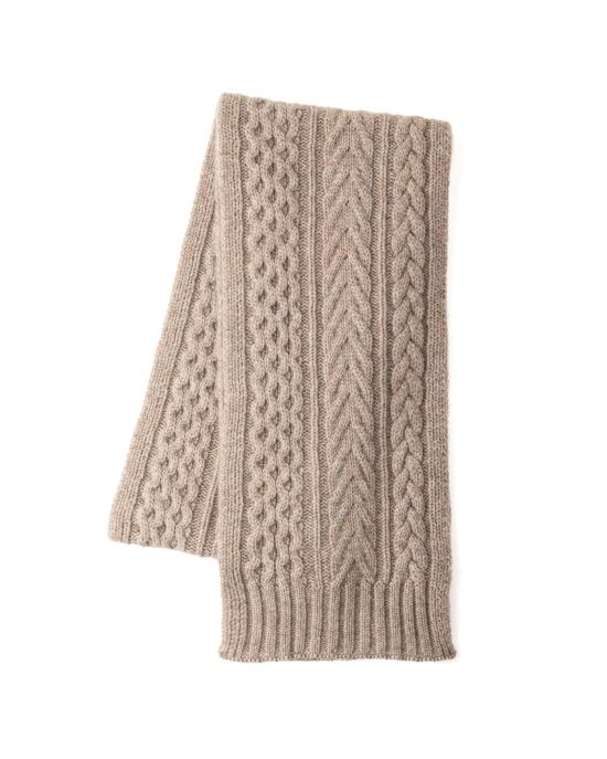 25FW 존스톤스오브엘진 머플러/스카프 HAC03406 ASH Beige