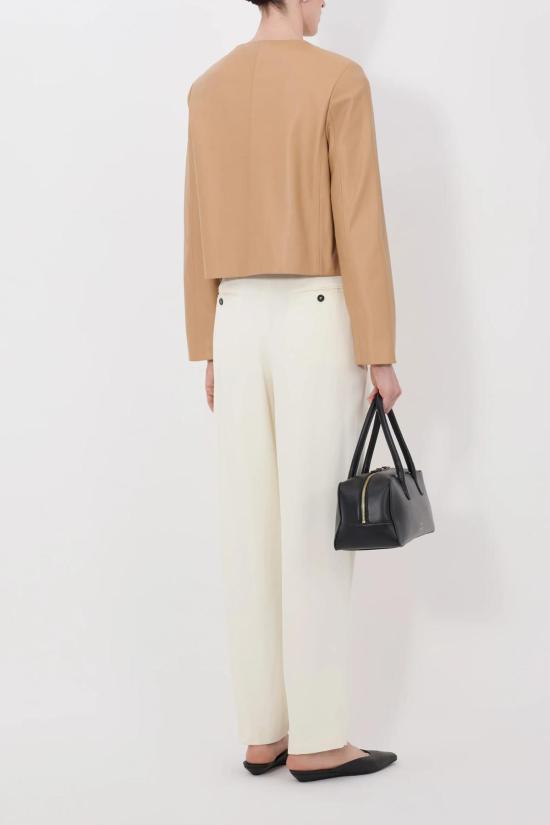  루루 드 세종 자켓 Loulou De Saison Raho 가죽  시에나 - LOULOU DE SAISON