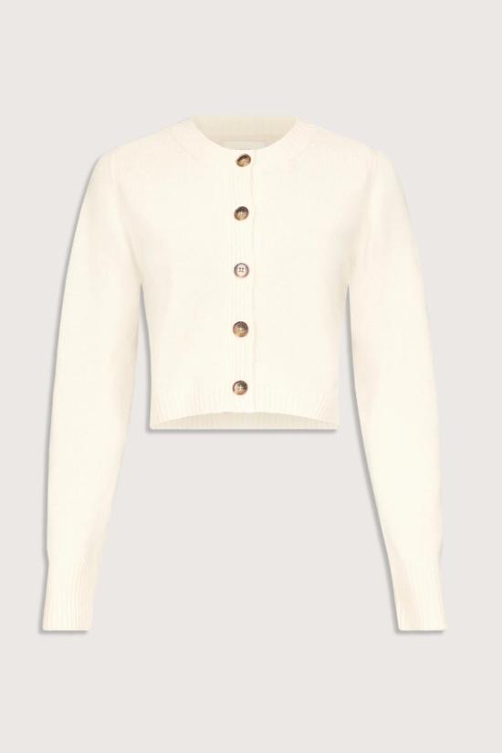  루루 드 세종 가디건 제피르 카디건 아이보리