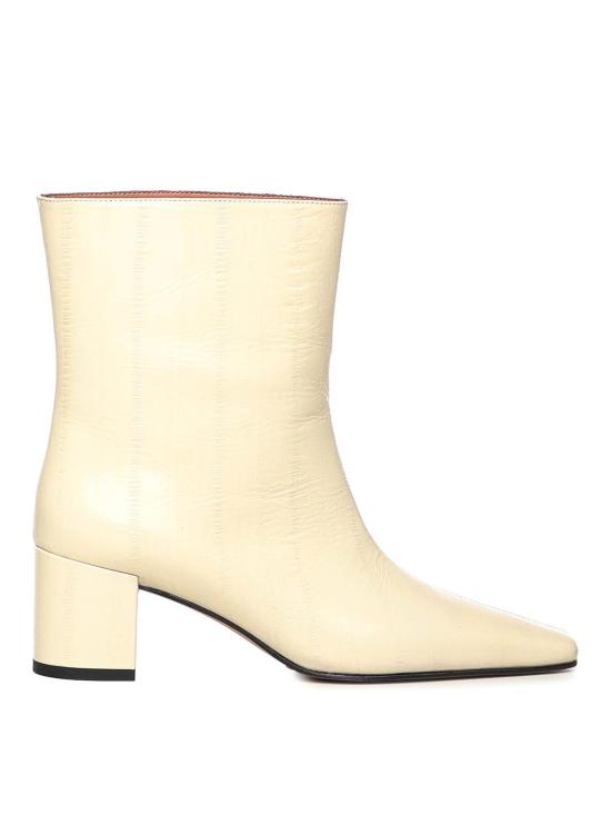 25FW 줄리아노 갈리아노 부츠 STEFY60ANGUILLABURRO White