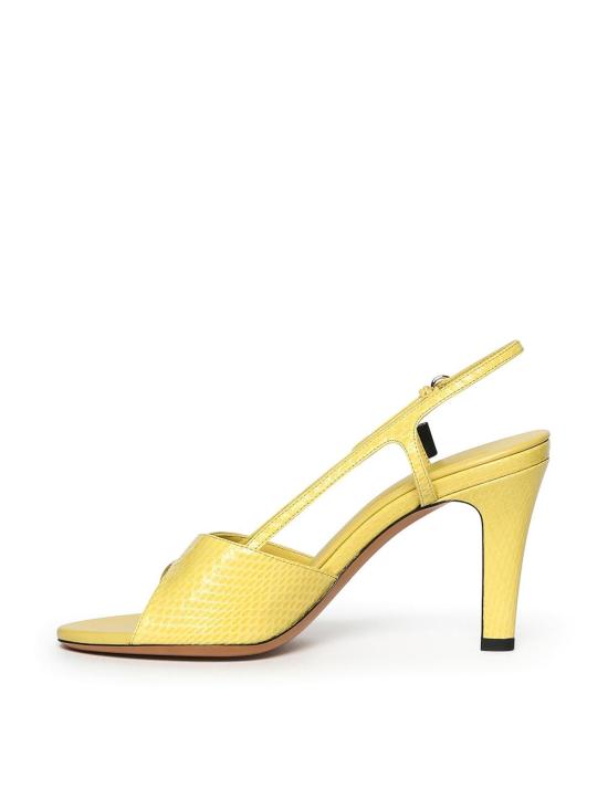 25FW 미우미우 샌들 5X547E0XPF0010 Yellow - MIU MIU