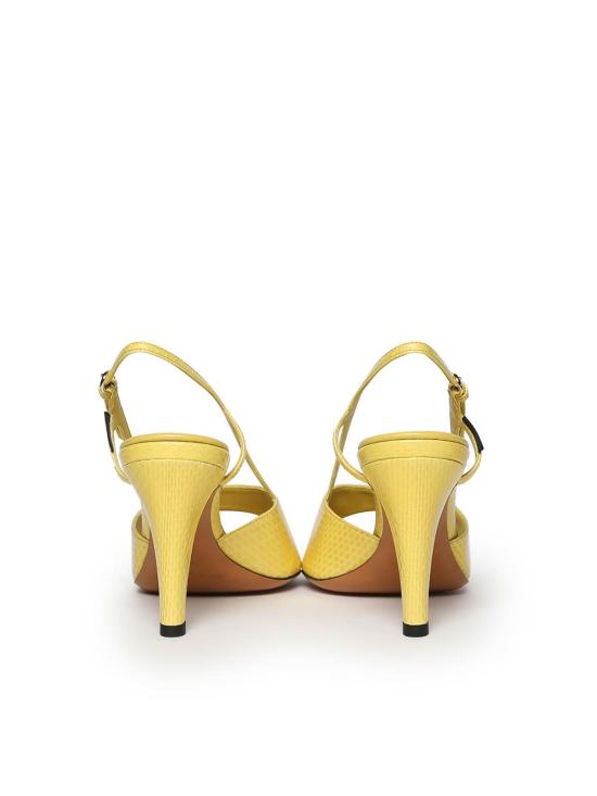 25FW 미우미우 샌들 5X547E0XPF0010 Yellow - MIU MIU