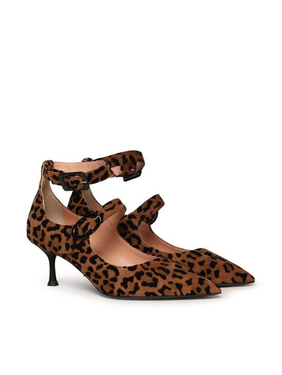 25FW 줄리아노 갈리아노 힐/펌프스 TALUCILEOFLOBRANDYVERLUXNERO Brown - GIULIANO GALIANO