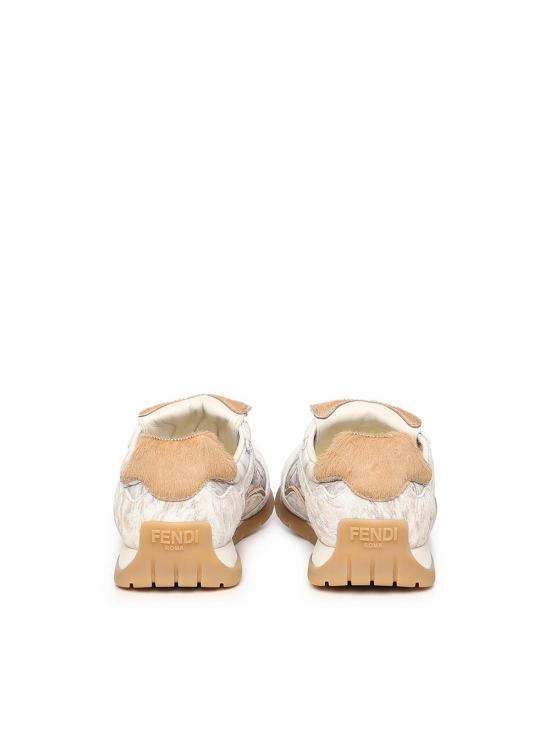 26SS 펜디 웨이브 펄스 패브릭 소프트 레더 로우탑 8E8820AYF0F1TY8 Multicolour - FENDI