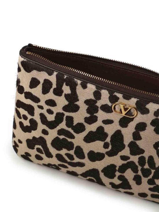  발렌티노 가라바니 클러치/파우치 7W2P0AK4WIEBRC Brown - VALENTINO GARAVANI