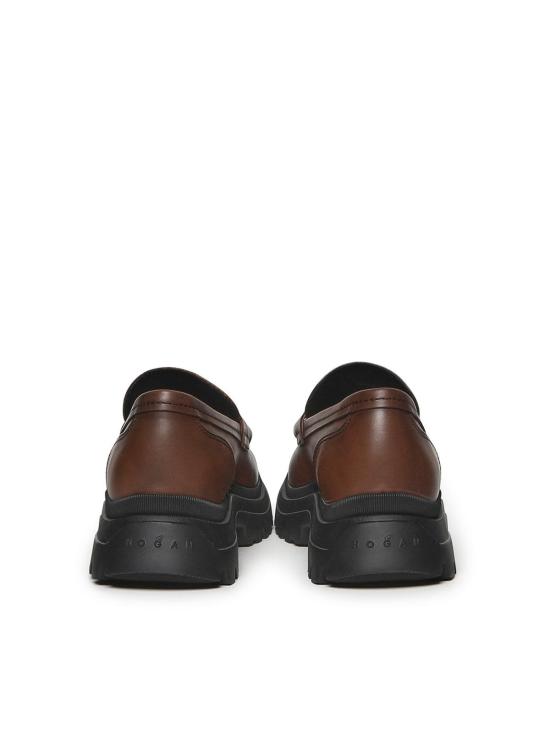 26SS 호간 로퍼 HXM6920FT30QTUS013 Brown - HOGAN