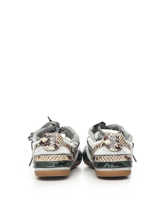 25FW 미우미우 스니커즈 5E428E3ZL4F04UJ Light Grey - MIU MIU