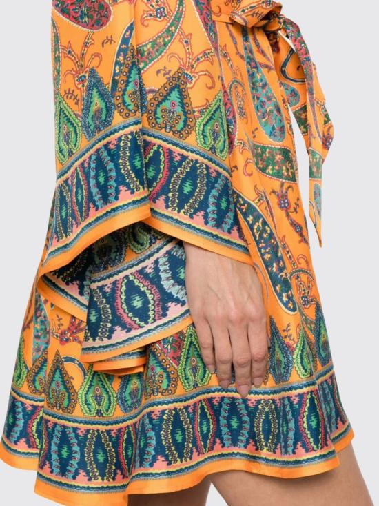 26SS 에트로 롱 원피스 WRHA0523AKG16 X0851 Orange - ETRO