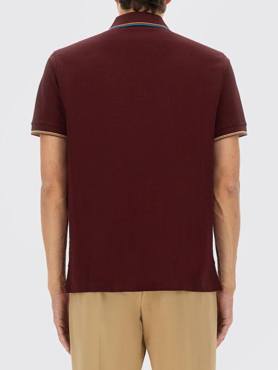 25FW 폴 스미스 폴로 티셔츠 M1R487YL00089 28B Red - PAUL SMITH