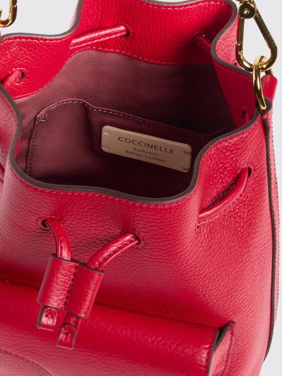 26SS 코치넬리 비트 재너레이션 스모 버킷벡 E1TFK230301 R02 Red - COCCINELLE