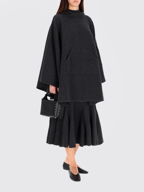 25FW 보테가베네타 미디 스커트 833850V33N0 1370 Grey - BOTTEGA VENETA