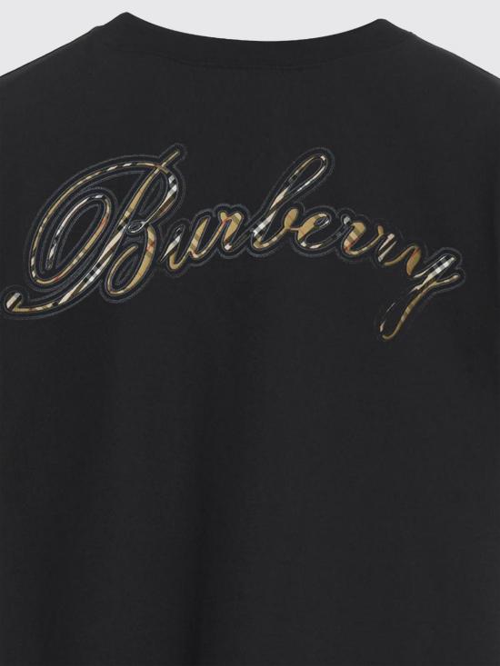 26SS 버버리 반팔 티셔츠 8119183 Black - BURBERRY