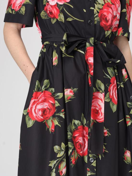 26SS 돌체앤가바나 롱 원피스 F6JFNTHS5UT HN5ZN Black - DOLCE & GABBANA