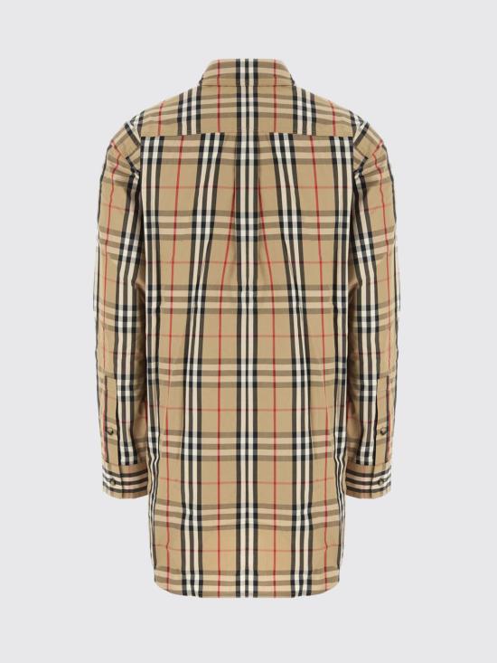 26SS 버버리 체크 긴팔 셔츠 8111851 Red - BURBERRY