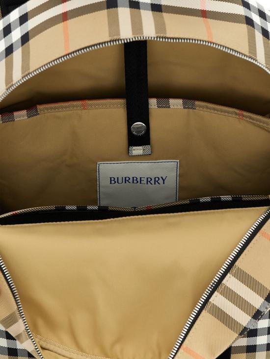 26SS [키즈] 버버리 체크 베이비 체인징 백팩 8108441 Beige - BURBERRY
