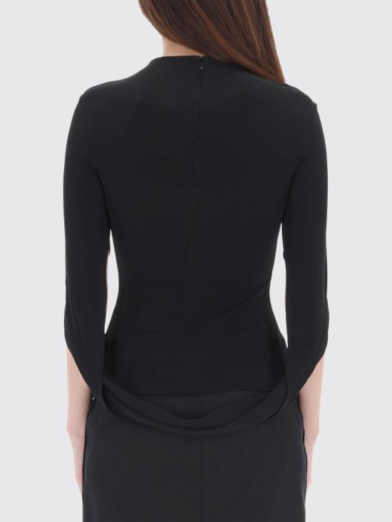 26SS 알렉산더 왕 반팔 티셔츠 1CC1261201 001 Black - ALEXANDER WANG