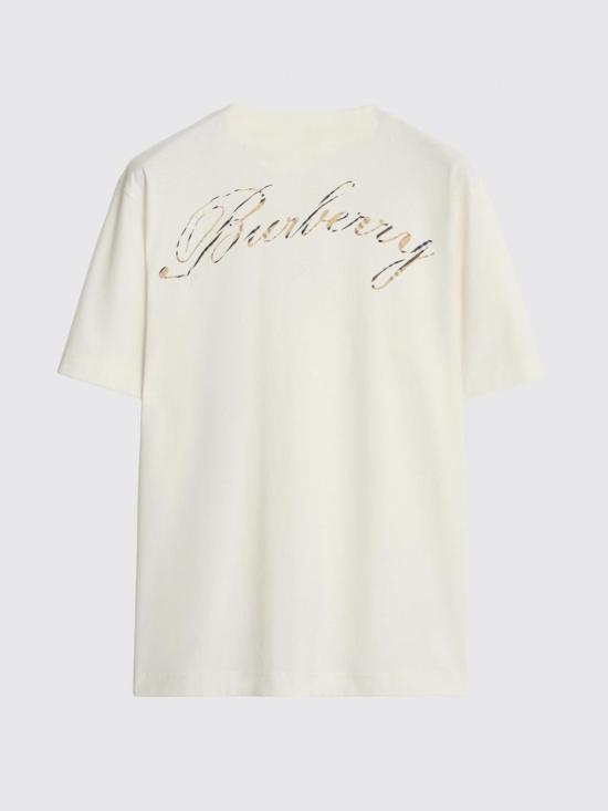 26SS 버버리 반팔 티셔츠 8119080 White - BURBERRY
