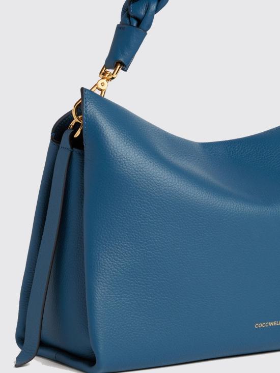26SS 코치넬리 숄더백 E1M50190201 719 Blue - COCCINELLE