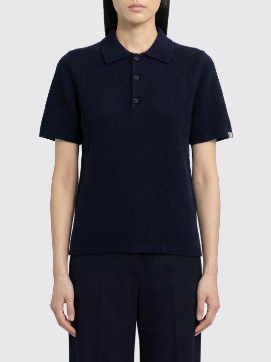 26SS 익스트림캐시미어 폴로 티셔츠 19800101FE05 NAVY Blue