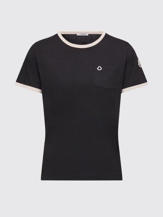 26SS 몽클레어 반팔 티셔츠 L10938C0001989AUO F90 Black