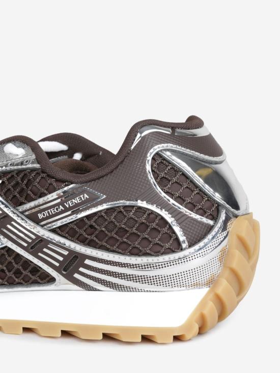 26SS 보테가베네타 스니커즈 741357V2X402145 FONDANT SILVER DOM - BOTTEGA VENETA