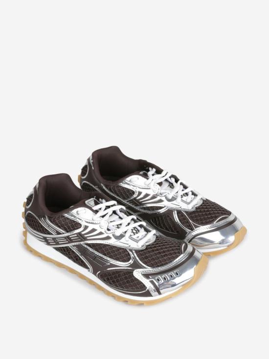 26SS 보테가베네타 스니커즈 741357V2X402145 FONDANT SILVER DOM - BOTTEGA VENETA