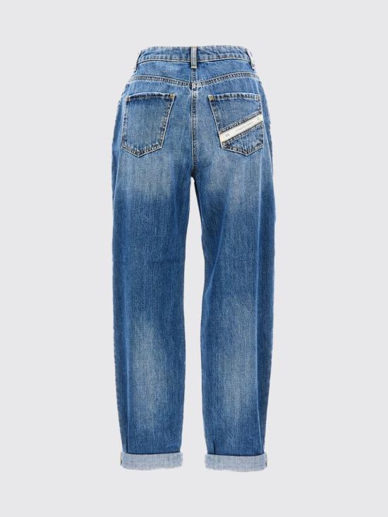 26SS 엘리자베타프랜치 데님 팬츠 PJ27D61E2 139 Blue - ELISABETTA FRANCHI