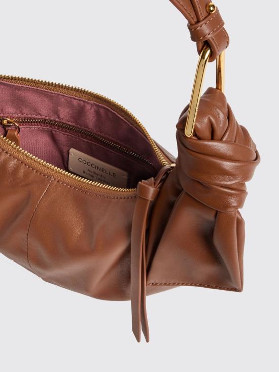 26SS 코치넬리 숄더백 E1U1A130301 W11 Brown - COCCINELLE