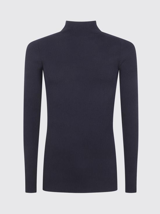 26SS 릭 오웬스 스웨터 RU01F2638RIBVI 09 Black - RICK OWENS