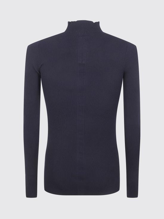 26SS 릭 오웬스 스웨터 RU01F2638RIBVI 09 Black - RICK OWENS