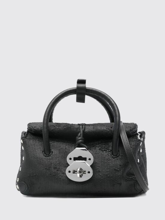 26SS 자넬라토 토트백 0687502260000BABY Z0001 Black