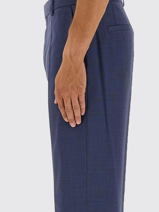 25FW 휴고보스 수트 팬츠 50524954 407 Blue - HUGO BOSS