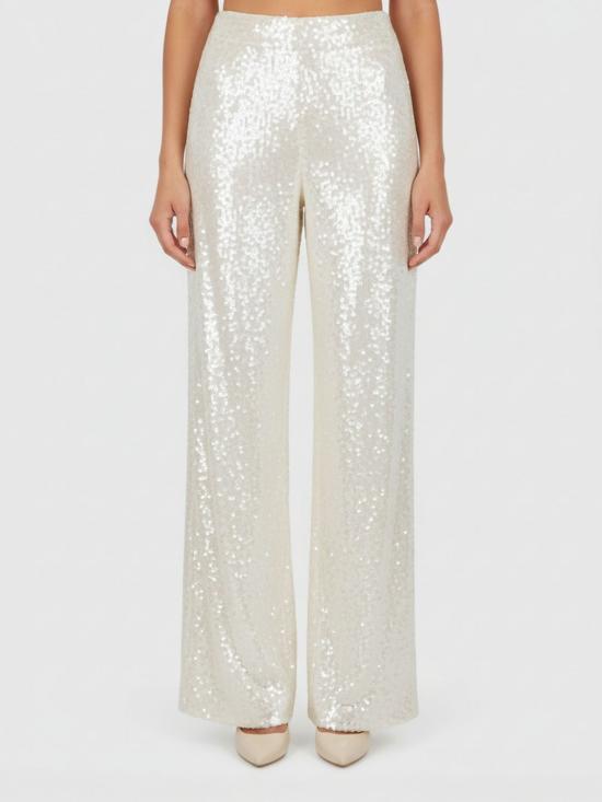 26SS 알베르타 페레티 스트레이트 팬츠 03241645 0003 Ivory