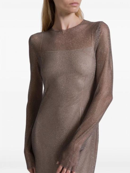26SS 알베르타 페레티 롱 원피스 04321647 1495 Grey - ALBERTA FERRETTI