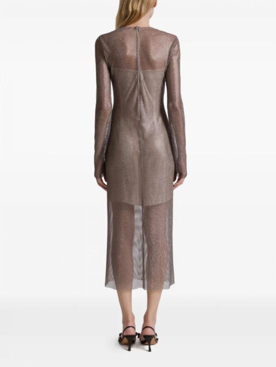 26SS 알베르타 페레티 롱 원피스 04321647 1495 Grey - ALBERTA FERRETTI
