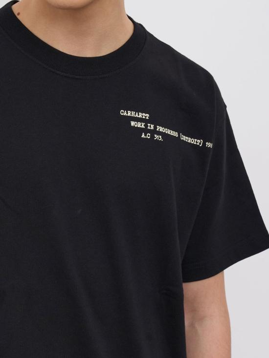 26SS 칼하트 WIP 반팔 티셔츠 I036006 89XX Black - CARHARTT WIP