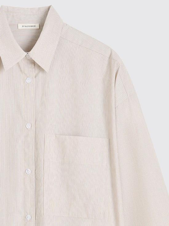 26SS 바이말렌비거 셔츠 103165 QG4 Beige - BY MALENE BIRGER