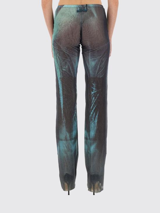 25FW 장 폴 고티에 레깅스 TR019M004P 5557 Gnawed Blue - JEAN PAUL GAULTIER