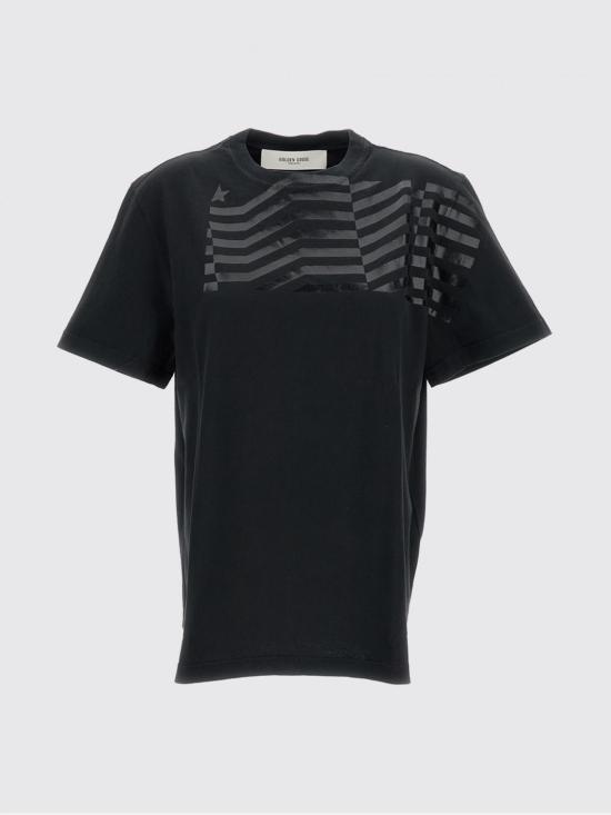 26SS 골든구스 반팔 티셔츠 GUP012209010 0 Black - GOLDEN GOOSE